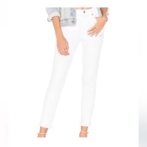 Citizens Of Humanity Rocket Crop High Rise Skinny White Jeans Size 32